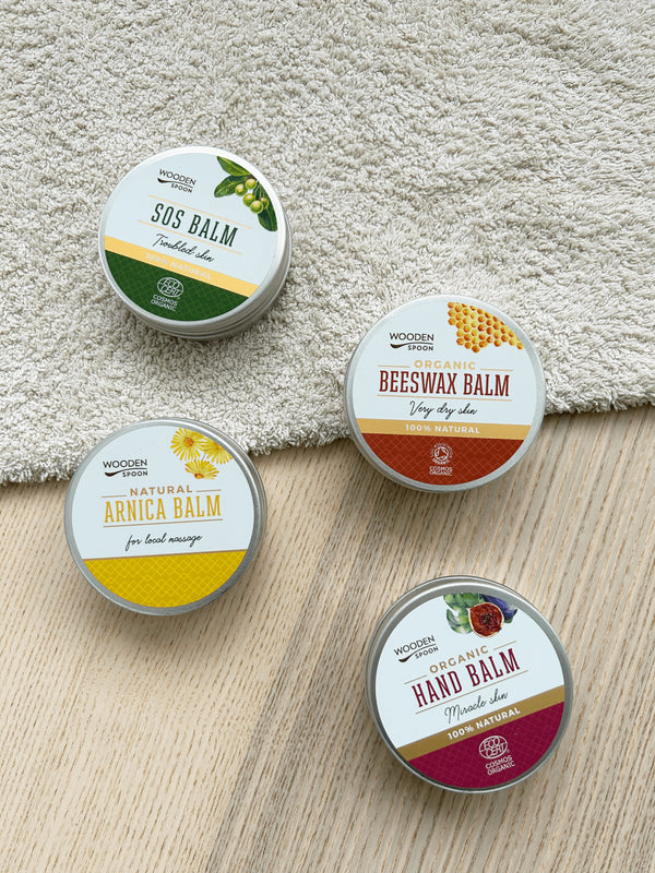 Drevená lyžička SOS balzam <tc>BIO</tc>