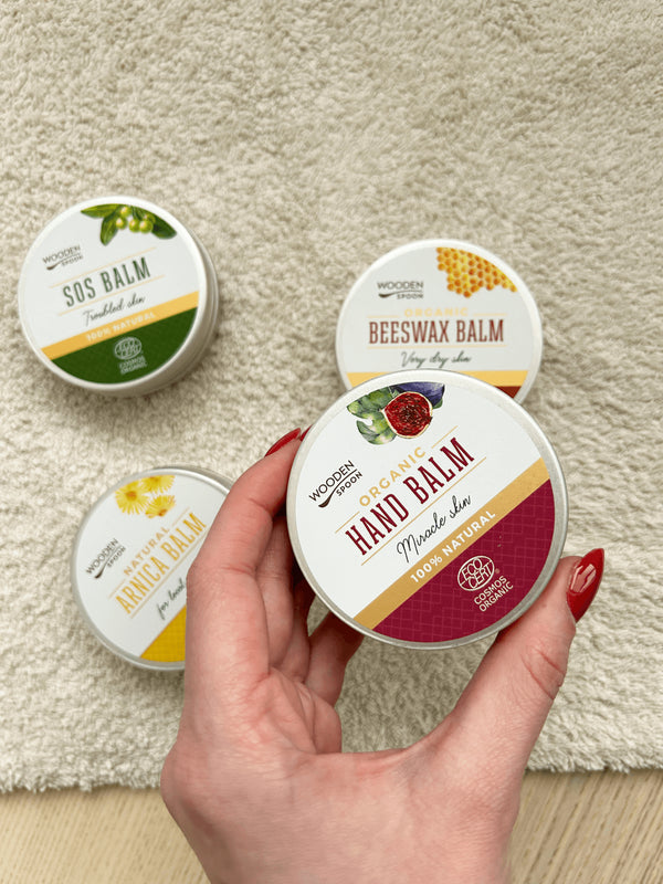 Drevená lyžička Zázračný balzam na ruky <tc>BIO</tc>