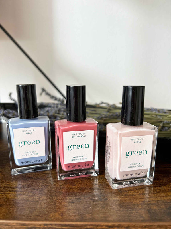 Manucurist Zelený lak na nechty - Bois de rose (15 ml)