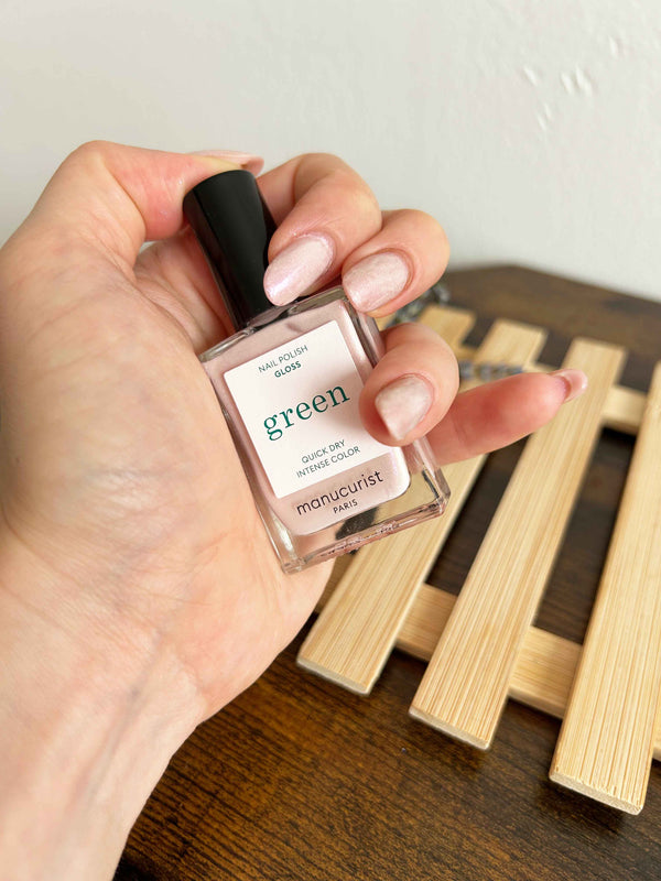 Manucurist Zelený lak na nechty - Lesk (15 ml)