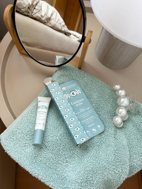 laSaponaria Kontúrovací očný krém 3 v 1 <tc>BIO</tc> (15 ml)