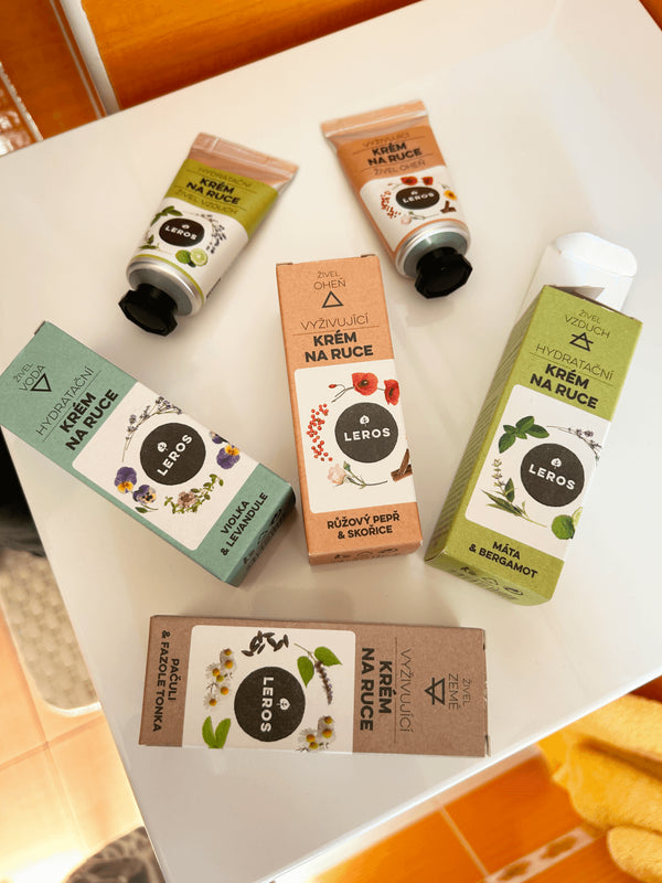 LEROS Krém na ruce BIO - Živel vzduch