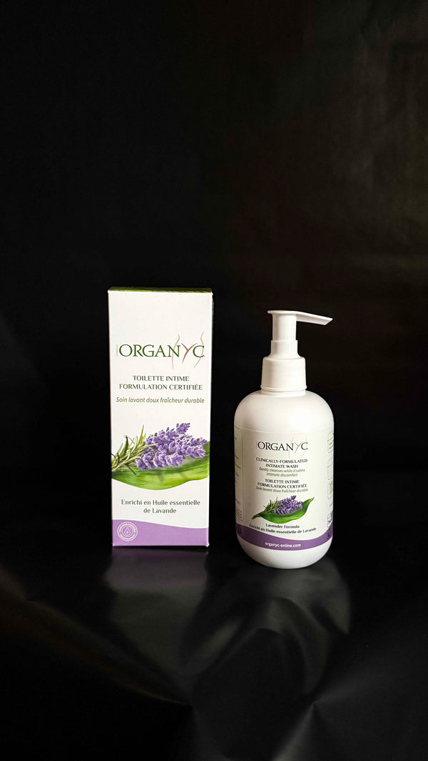 Organyc Gél na intímnu hygienu <tc>BIO</tc> - Levanduľa (250 ml)