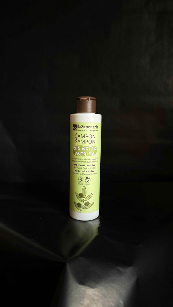 Šampón laSaponaria s extra panenským olivovým olejom <tc>BIO</tc> (200 ml)