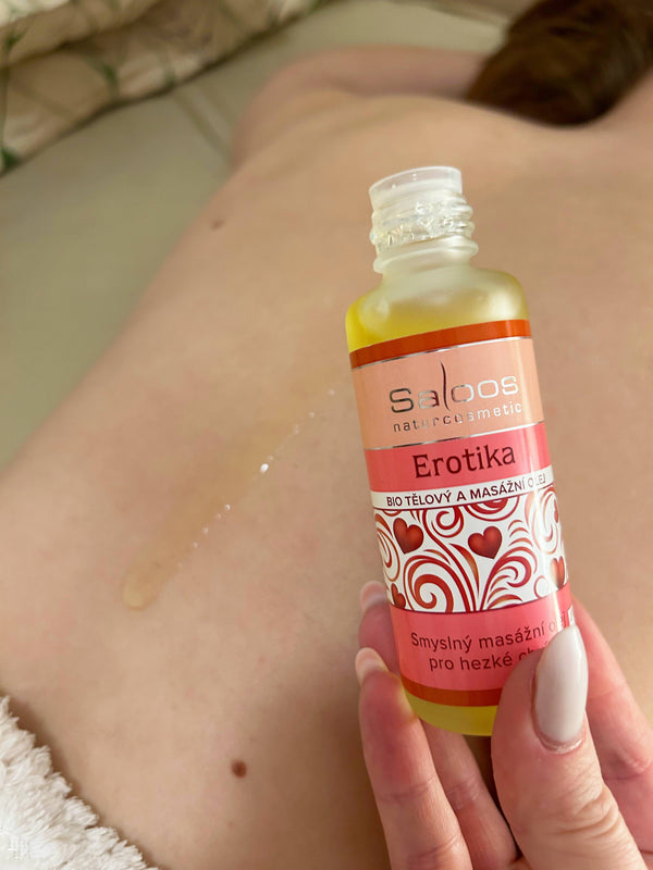 Saloos telový a masážny olej Erotica <tc>BIO</tc> (50 ml)