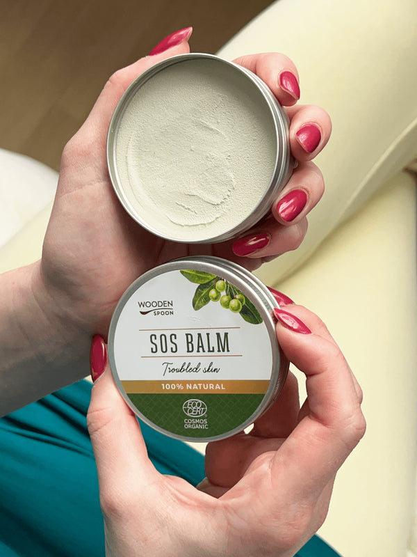 Drevená lyžička SOS balzam <tc>BIO</tc>