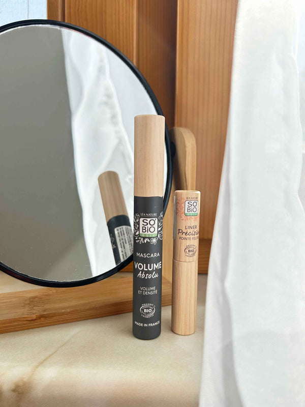 SO’BiO étic Tekuté oční linky BIO - 01 černá (3 ml)