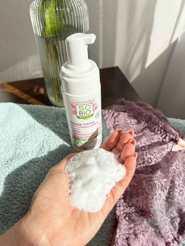 SO’BiO étic Pěna mycí pro intimní hygienu hypoalergenní BIO (150 ml)