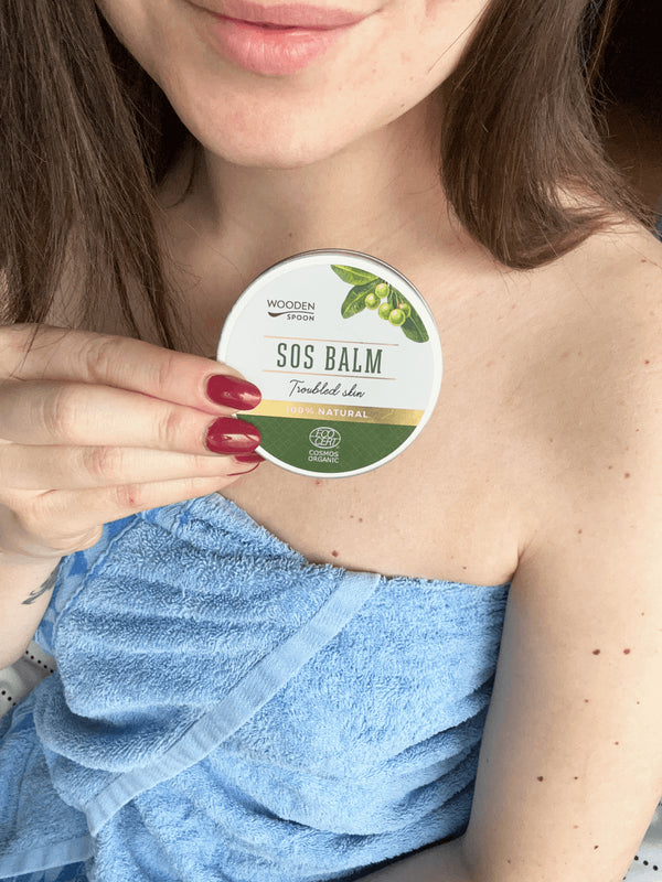 Drevená lyžička SOS balzam <tc>BIO</tc>