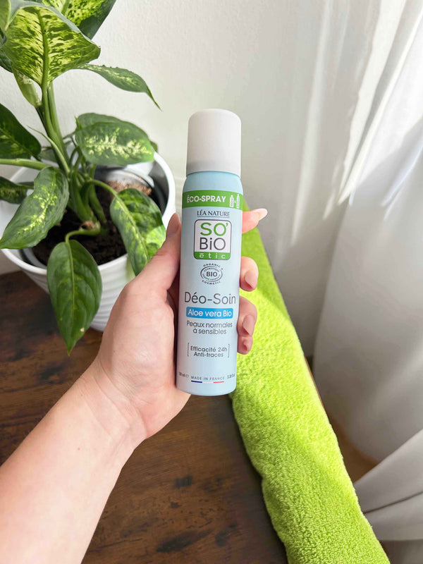 SO’BiO étic Deodorant přírodní ECO SPRAY 24h - Aloe vera BIO (100 ml)