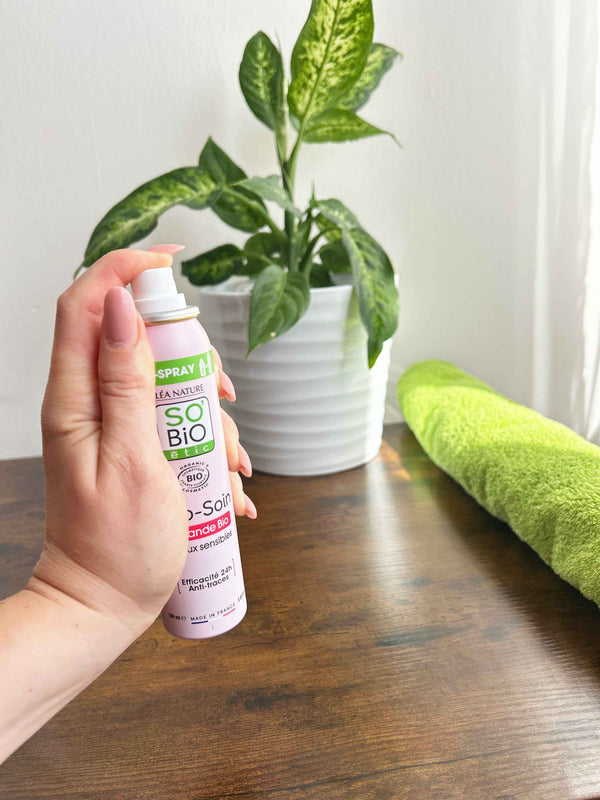 SO’BiO étic Deodorant přírodní ECO SPRAY 24h - mandle BIO (100 ml)