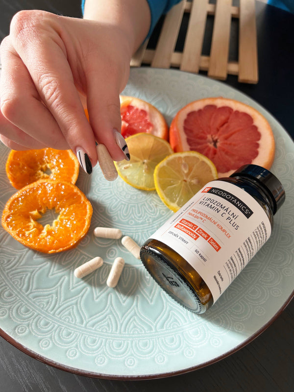 Neobotanics Lipozomálny vitamín C Plus (60 kapsúl)