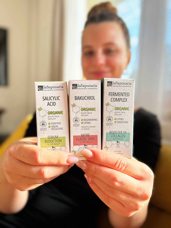 laSaponaria Pleťové sérum - Bakuchiol BIO (30 ml)