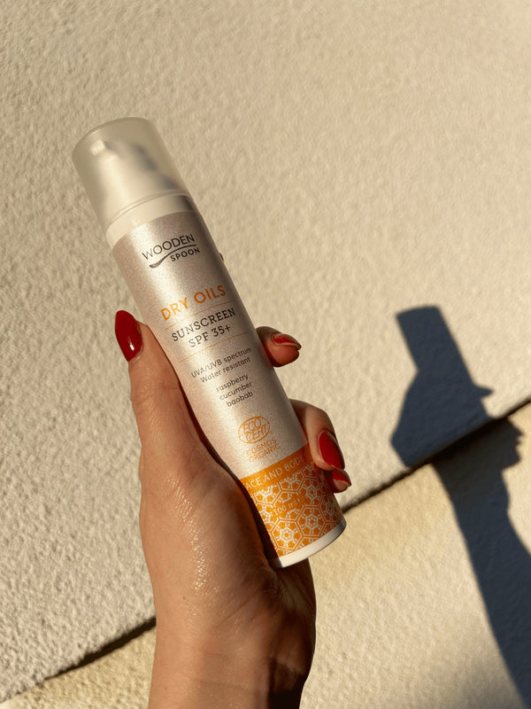 Drevená lyžička Opaľovací krém na telo a tvár SPF 35+ <tc>BIO</tc> (100 ml)