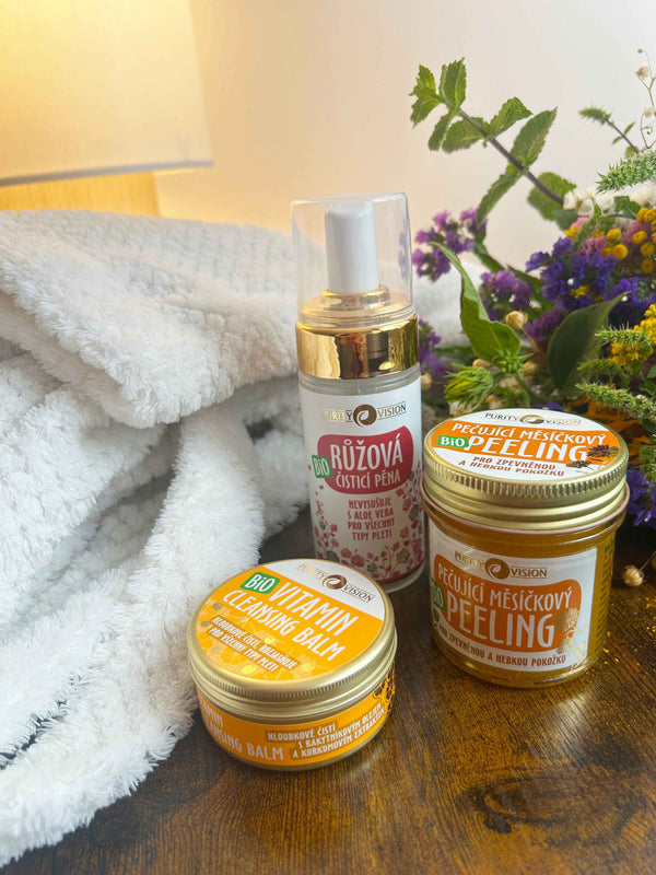 Purity Vision Pečující měsíčkový peeling BIO (120 ml)