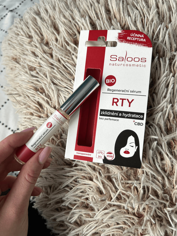Saloos Hydratačné CBD sérum na suché a popraskané pery <tc>BIO</tc> (7 ml)