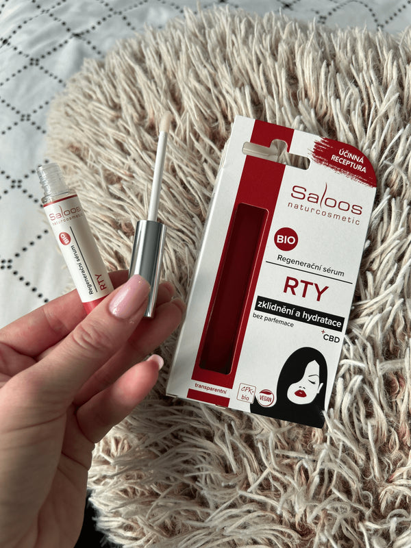 Saloos Hydratačné CBD sérum na suché a popraskané pery <tc>BIO</tc> (7 ml)