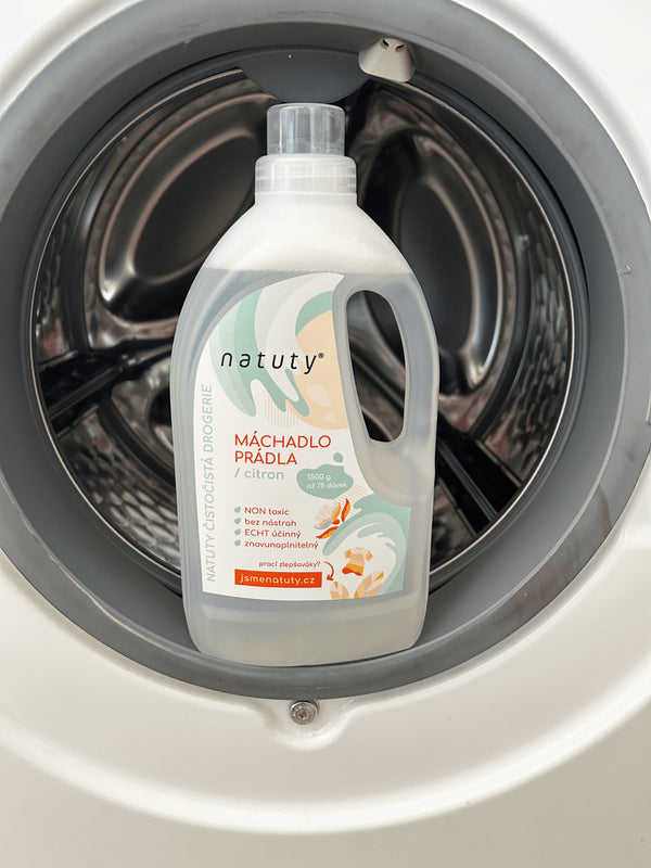 Natuty Máchadlo prádla s vůní citronu - II. jakost