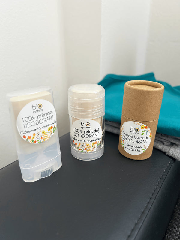 Biorythme Tuhý dezodorant bez sódy Medovka lekárska (35 g)