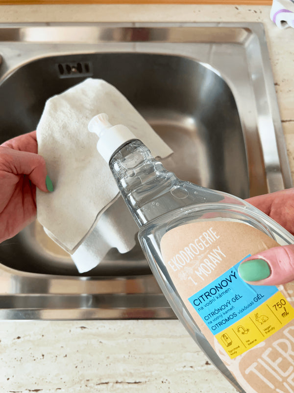 Citrónový gél Tierra Verde na vodný kameň