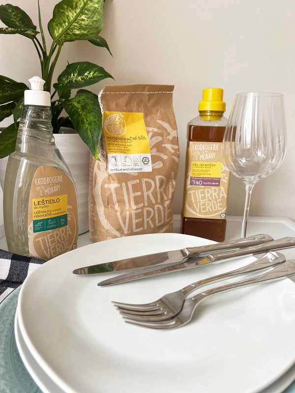 Gél do umývačky riadu Tierra Verde - INOVÁCIA