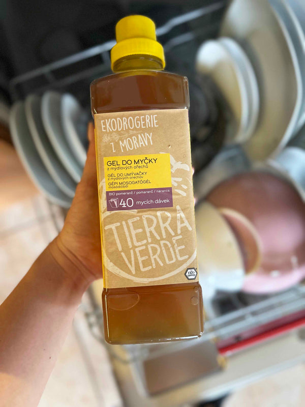 Gél do umývačky riadu Tierra Verde - INOVÁCIA