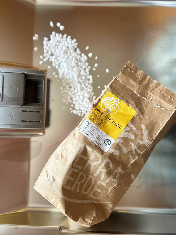 Soľ do umývačky riadu Tierra Verde - INOVÁCIE