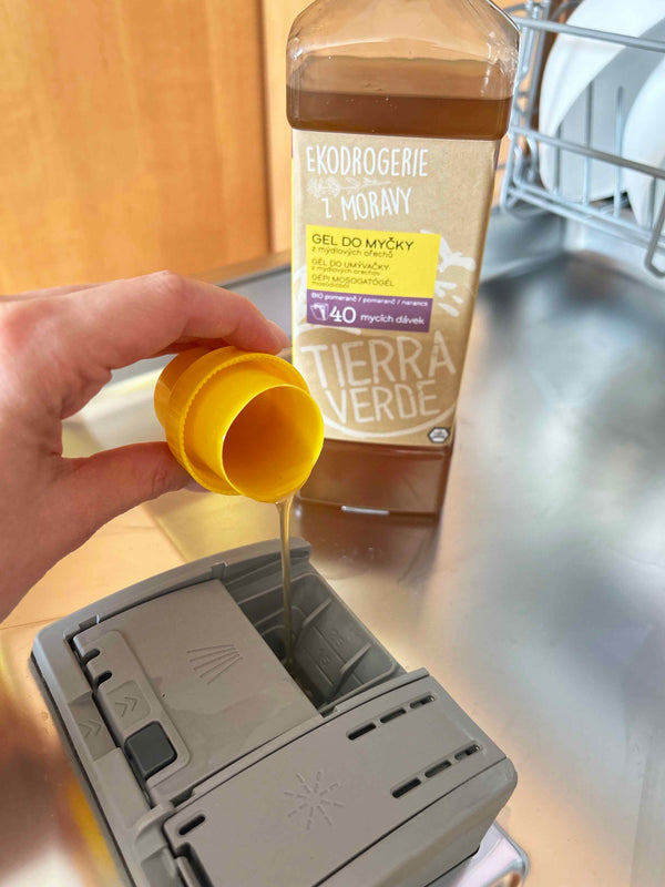 Gél do umývačky riadu Tierra Verde - INOVÁCIA