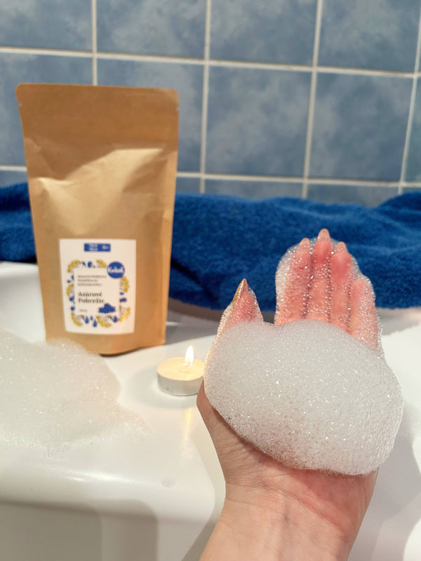 Kvitok Magická pěna do koupele Azurové pobřeží