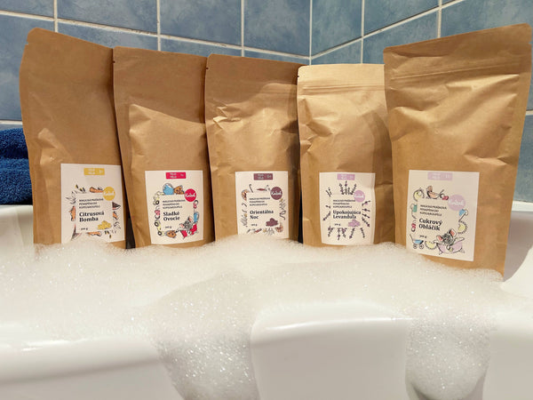 Kvitok Magická pěna do koupele Citrusová bomba