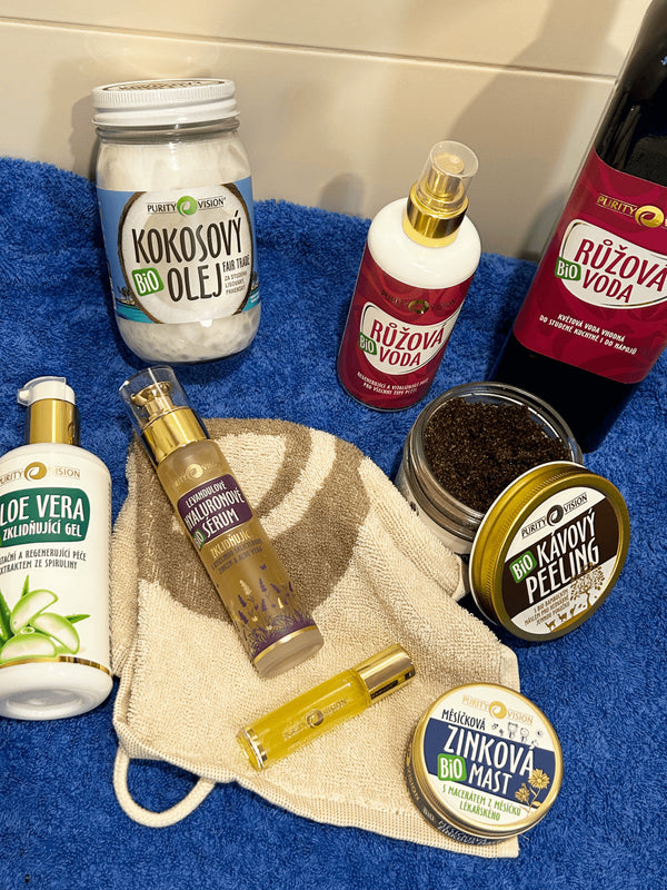 Purity Vision Exfoliačný a čistiaci uterák z <tc>BIO</tc>bavlny