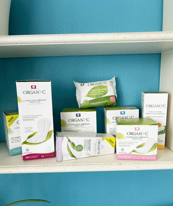 Organyc Vlhčené obrúsky na intímnu hygienu <tc>BIO</tc> (20 ks)