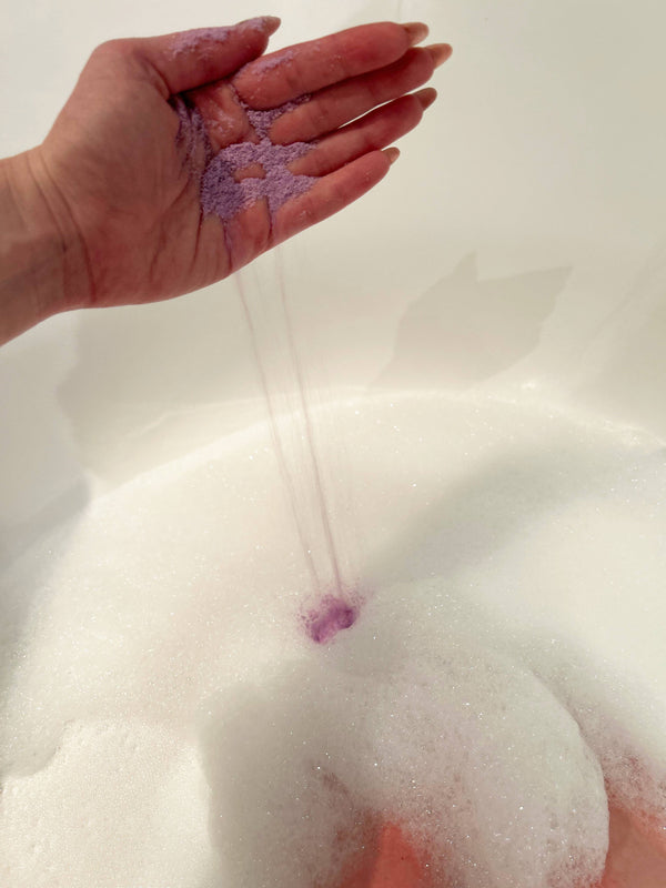 Kvitok Magická pěna do koupele Zklidňující levandule