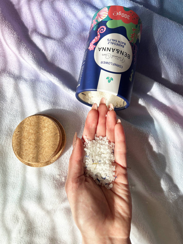 Ben & Anna Sůl do koupele - Cornflower (300 g)