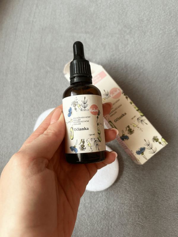 Kvitok Osviežujúci očný obklad Očianka (50 ml)
