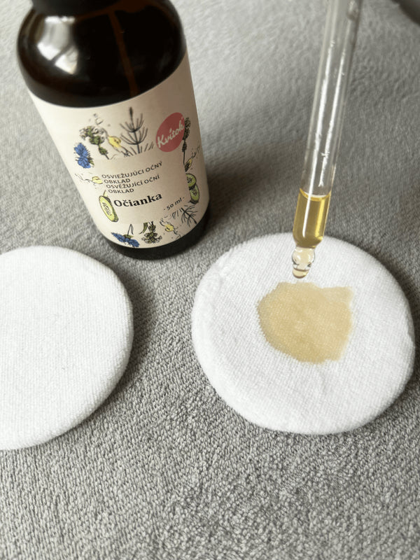 Kvitok Osviežujúci očný obklad Očianka (50 ml)