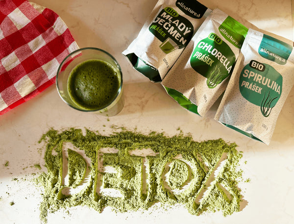 Allnature Chlorella prášok <tc>BIO</tc> (100 g)