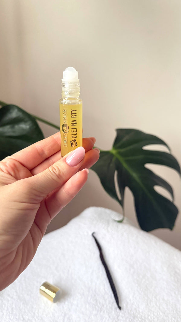 Purity Vision Vanilkový olej na pery <tc>BIO</tc> (10 ml)