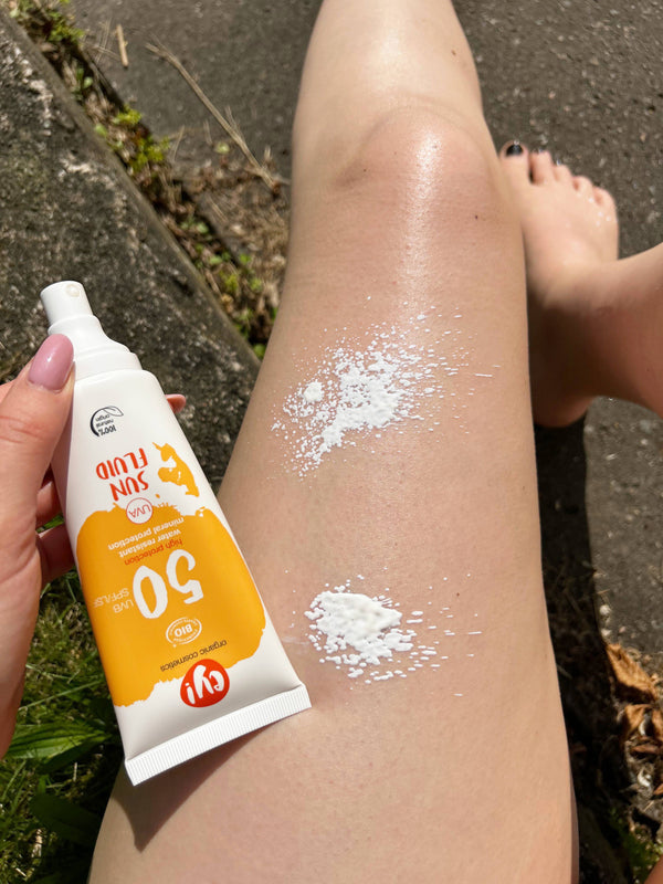 Hej! Opaľovací krém v spreji SPF 50 <tc>BIO</tc> (100 ml)