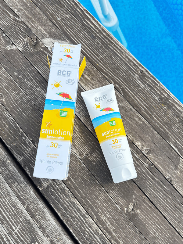 Eco Cosmetics Opalovací mléko SPF 30 BIO (125 ml)