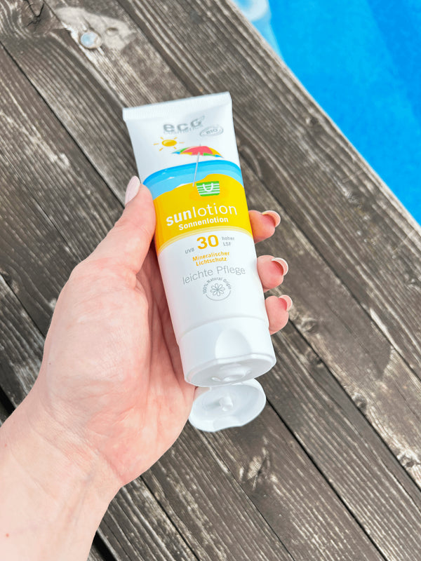 Eco Cosmetics Opalovací mléko SPF 30 BIO (125 ml)