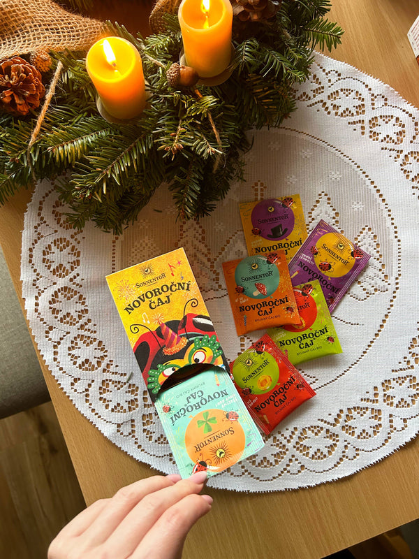 Sonnentor Zvýhodněná sada 3x Novoroční čaj BIO