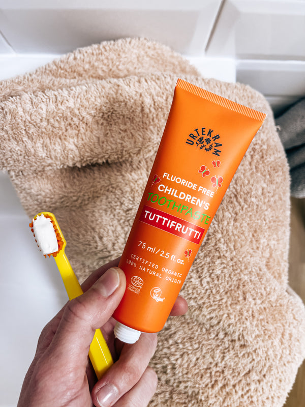Urtekram Detská zubná pasta Tutti frutti <tc>BIO</tc> (75 ml)