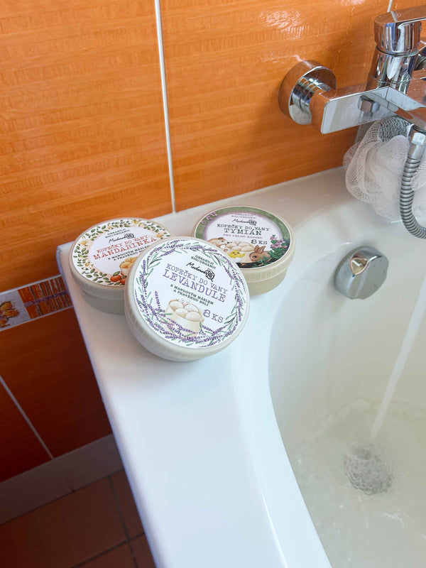 Medarek Kopečky do vany - Tymián (8 ks)