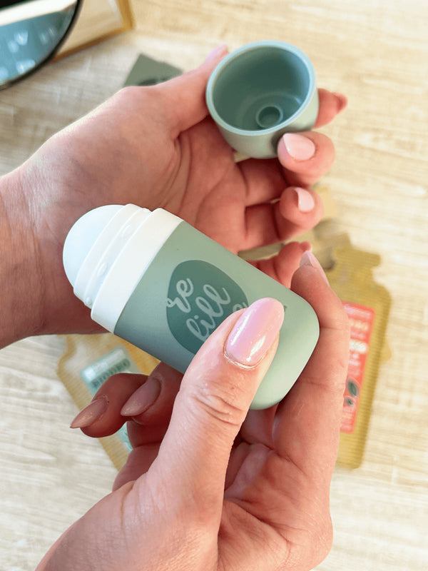 deodorant laSaponaria roll-on aplikátor - opakovane naplniteľný