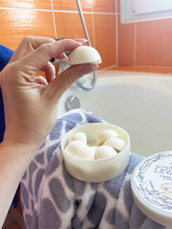 Medarek Kopečky do vany - Levandule (8 ks)