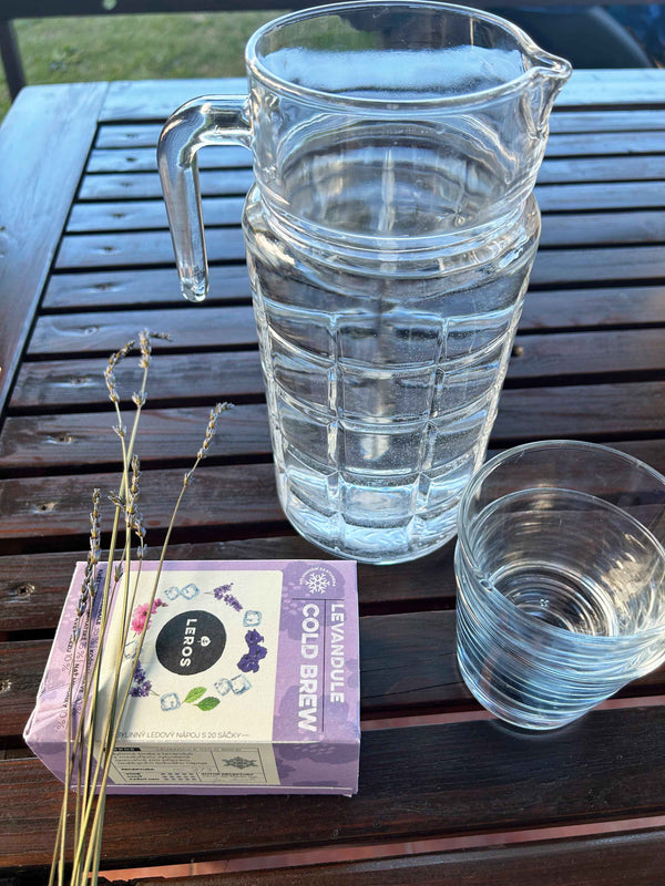 LEROS Bylinná směs Levandule Cold Brew - nálev. sáčky (20 x 1,2 g)
