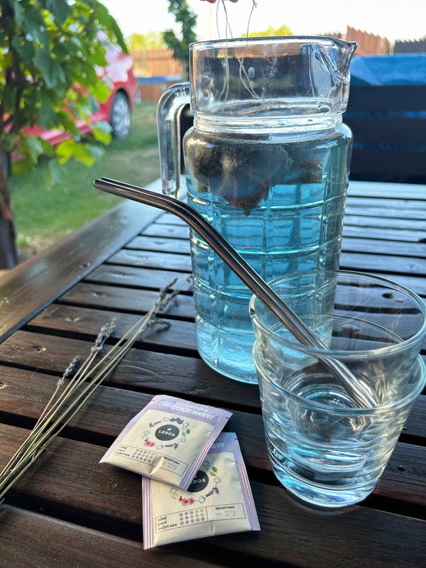 LEROS Bylinná směs Levandule Cold Brew - nálev. sáčky (20 x 1,2 g)