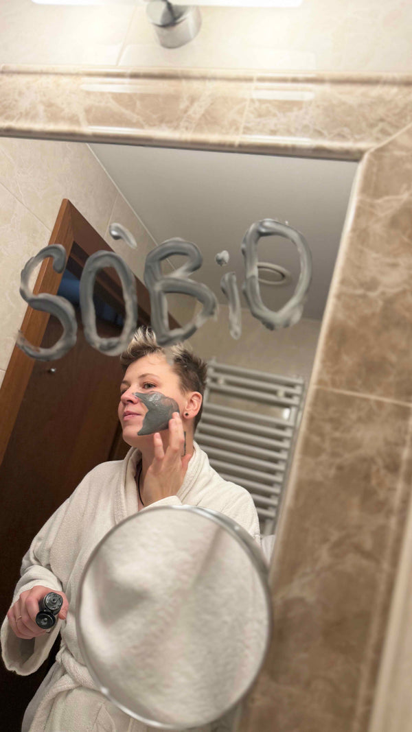 SO’BiO étic Maska pleťová čisticí s aktivním uhlím - Clean Yuzu BIO (75 ml)