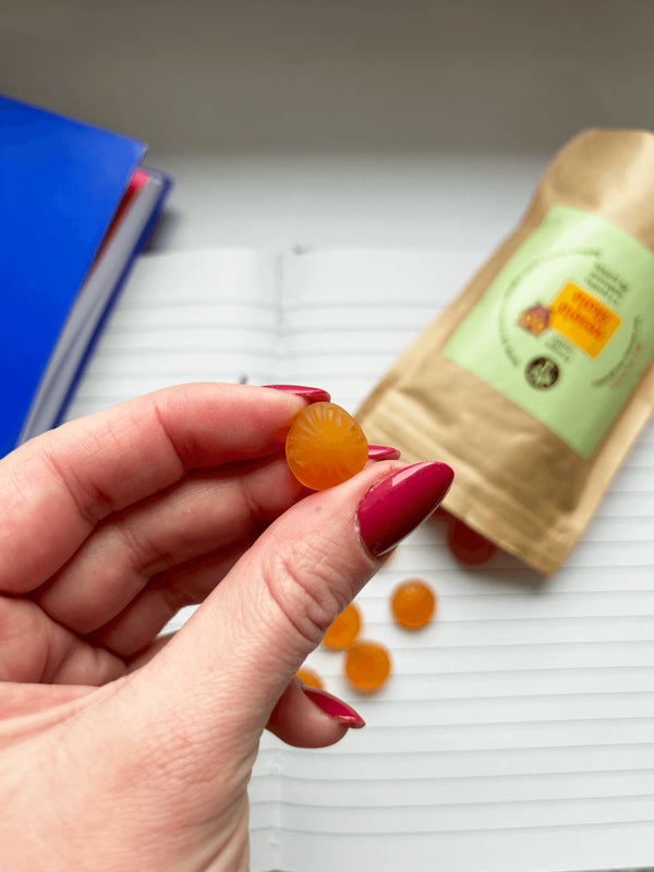 Rastlinná energia Bachove esencie - Veselá školská zmes - pastilky (80 g)